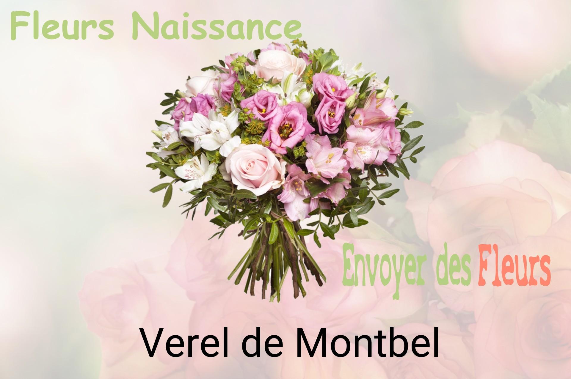 Bouquet de fleurs de naissance livré à Verel-de-Montbel