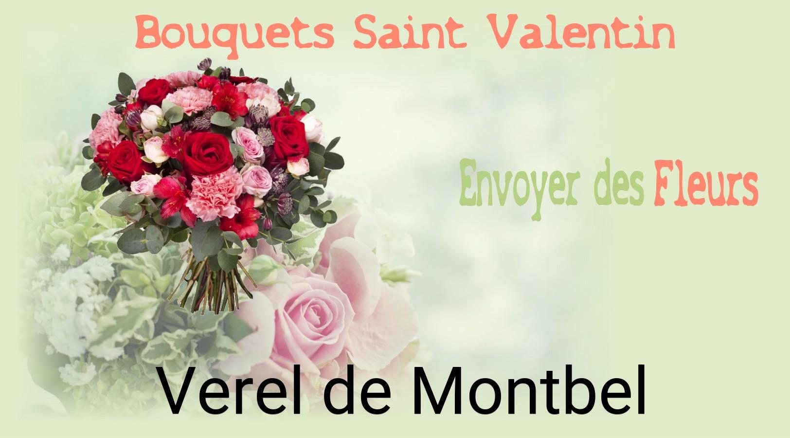Roses de Saint-Valentin livrées à Verel-de-Montbel