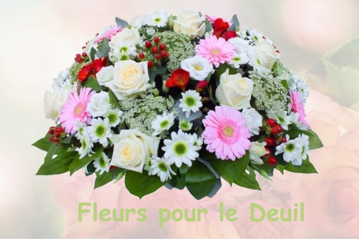 fleurs deuil VEREL-DE-MONTBEL